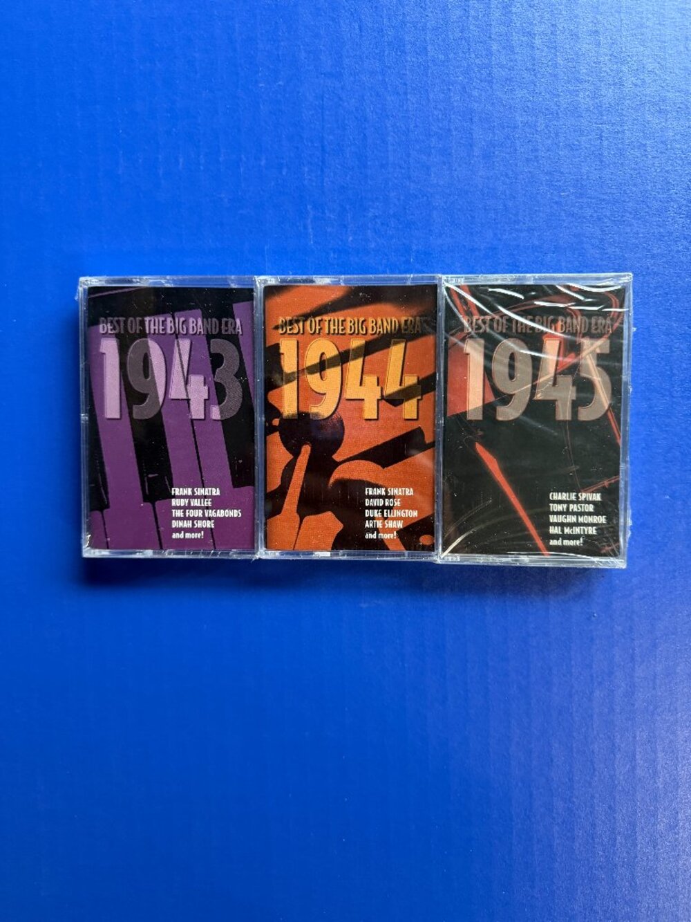 Best Of The Big Band Era Cassette Lot BMG 1943 1944 1945 -  New Sealed